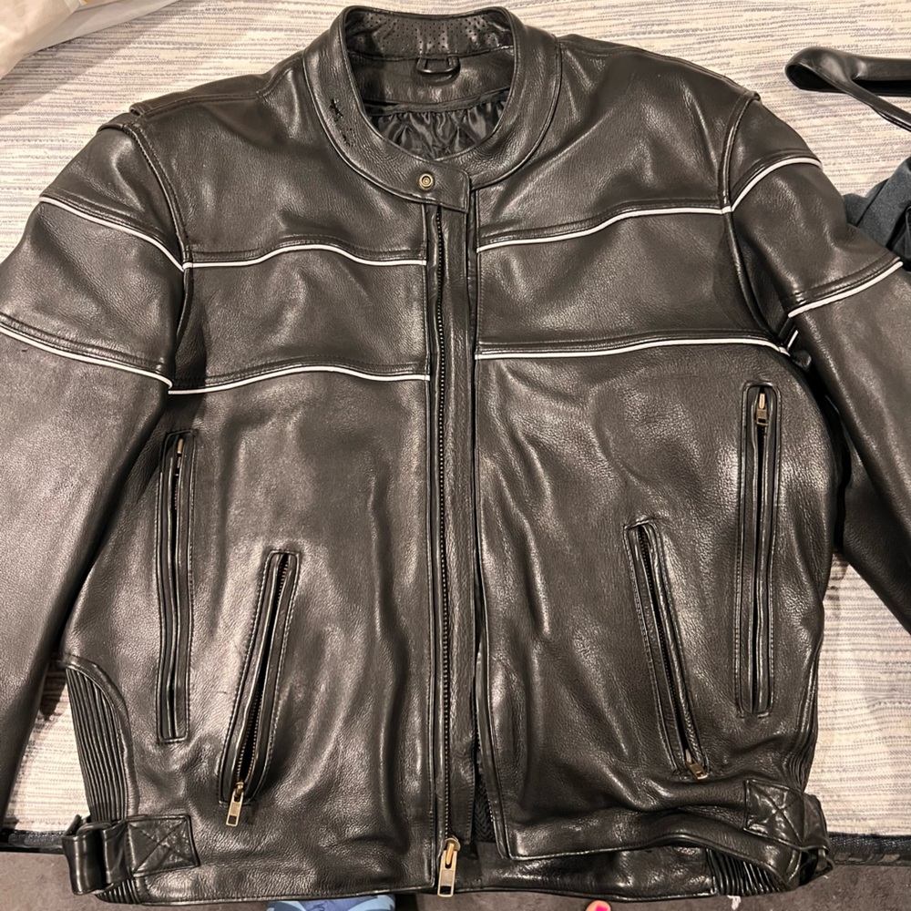 Wilson Mens Leather Jacket